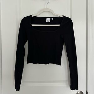 TNA Black Long Sleeve Women's Top